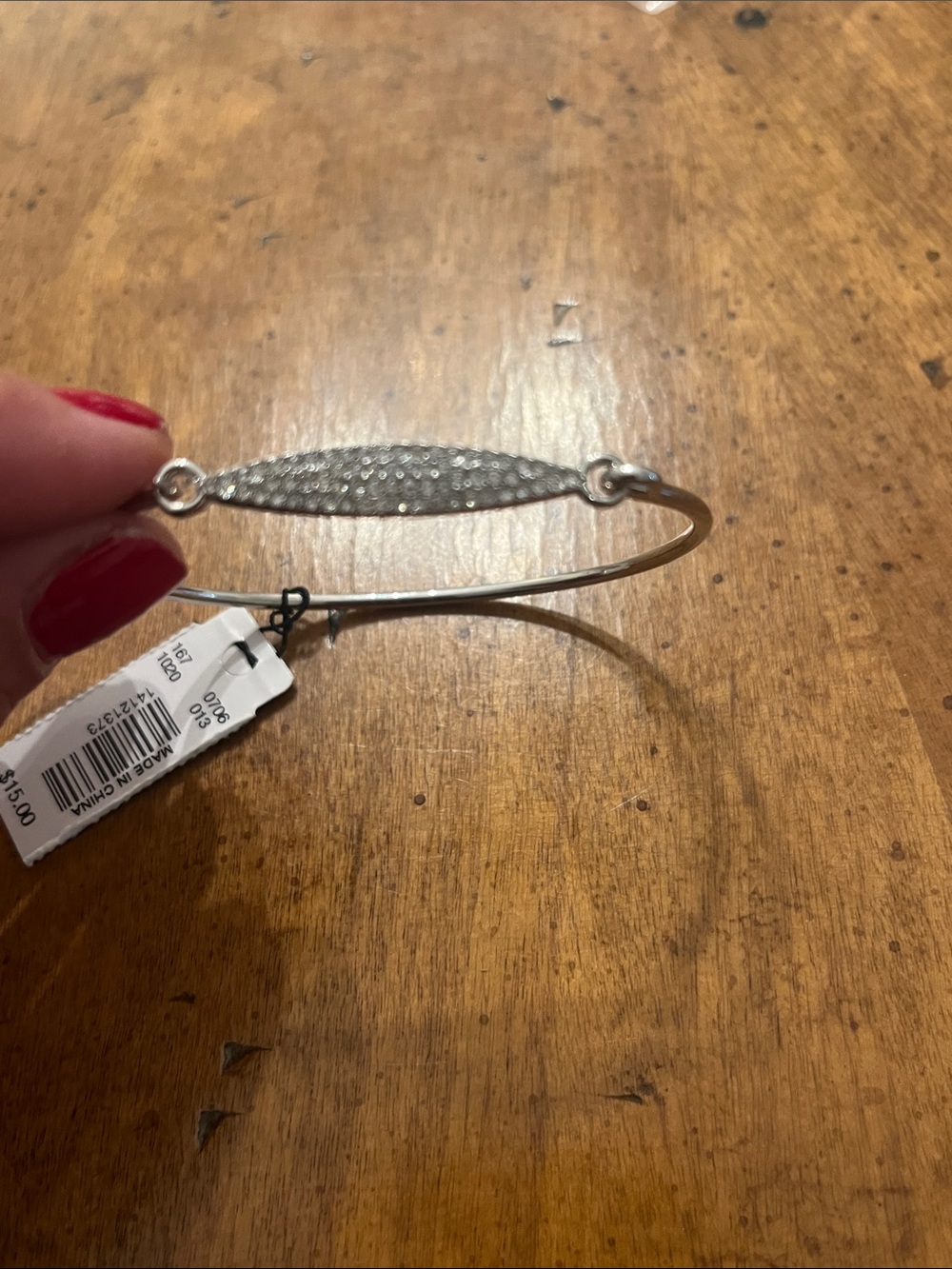 Delicate Silver Toned Bracelet